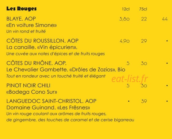 Club Citron — carte page 11