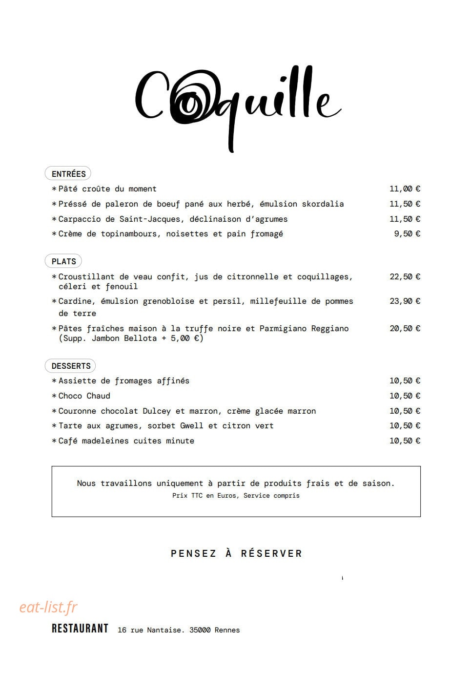 Coquille — carte page 1