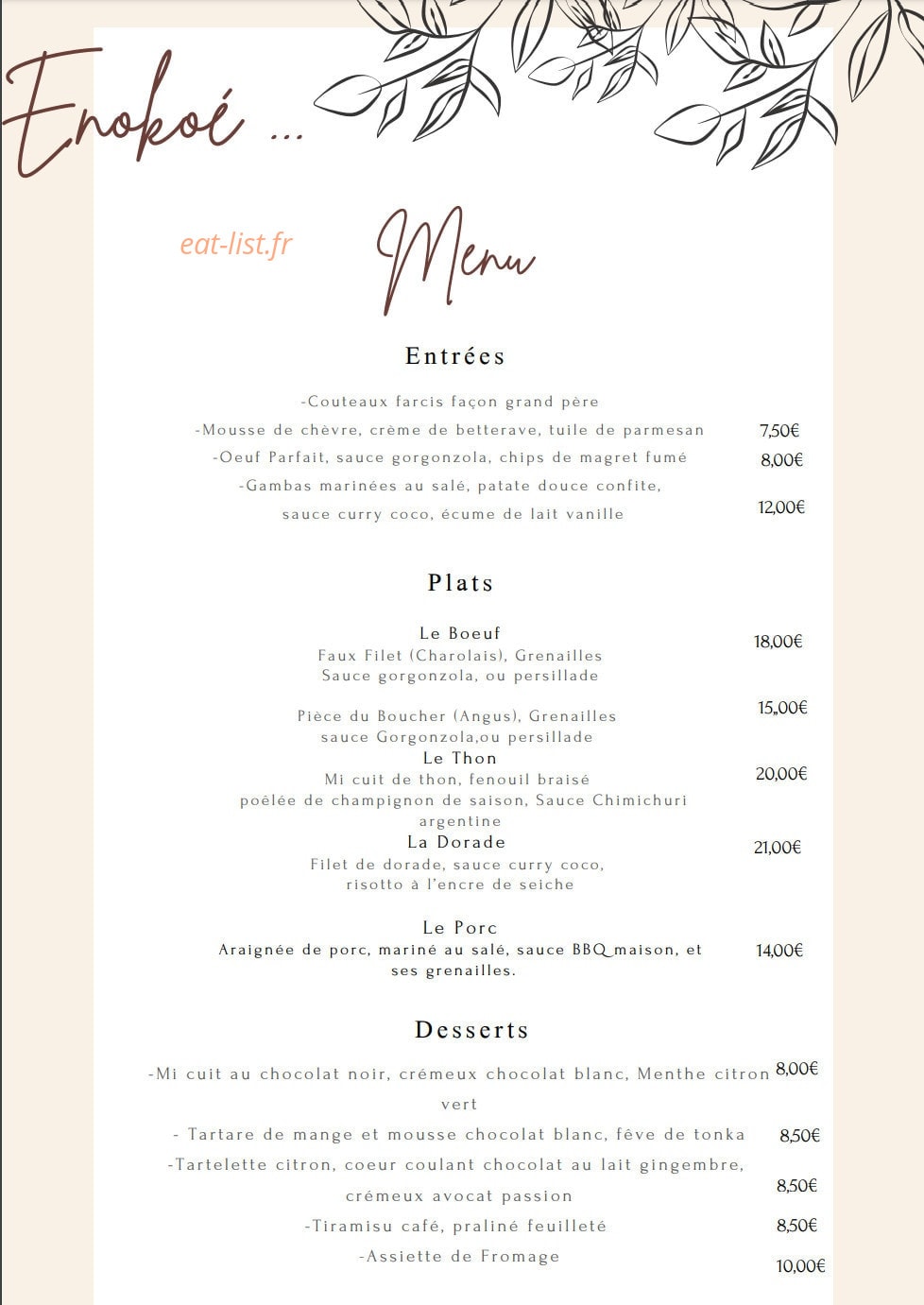 Enokoé — carte page 2