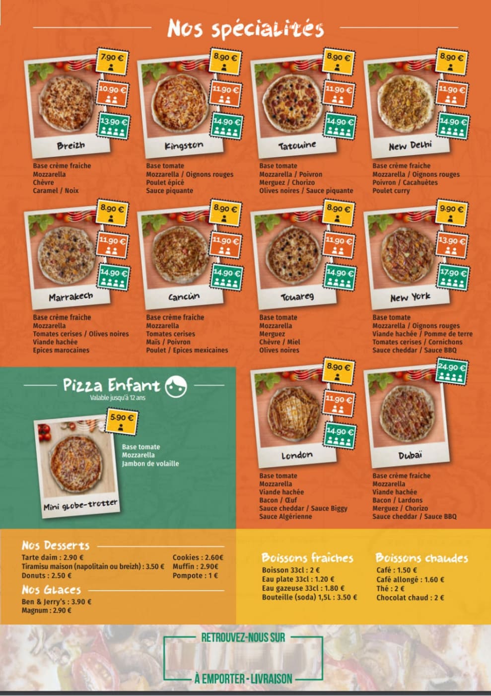 Ethnic Food — carte page 3