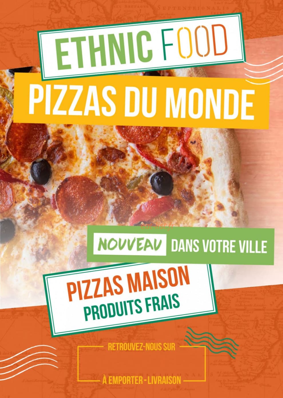 Ethnic Food — carte page 1