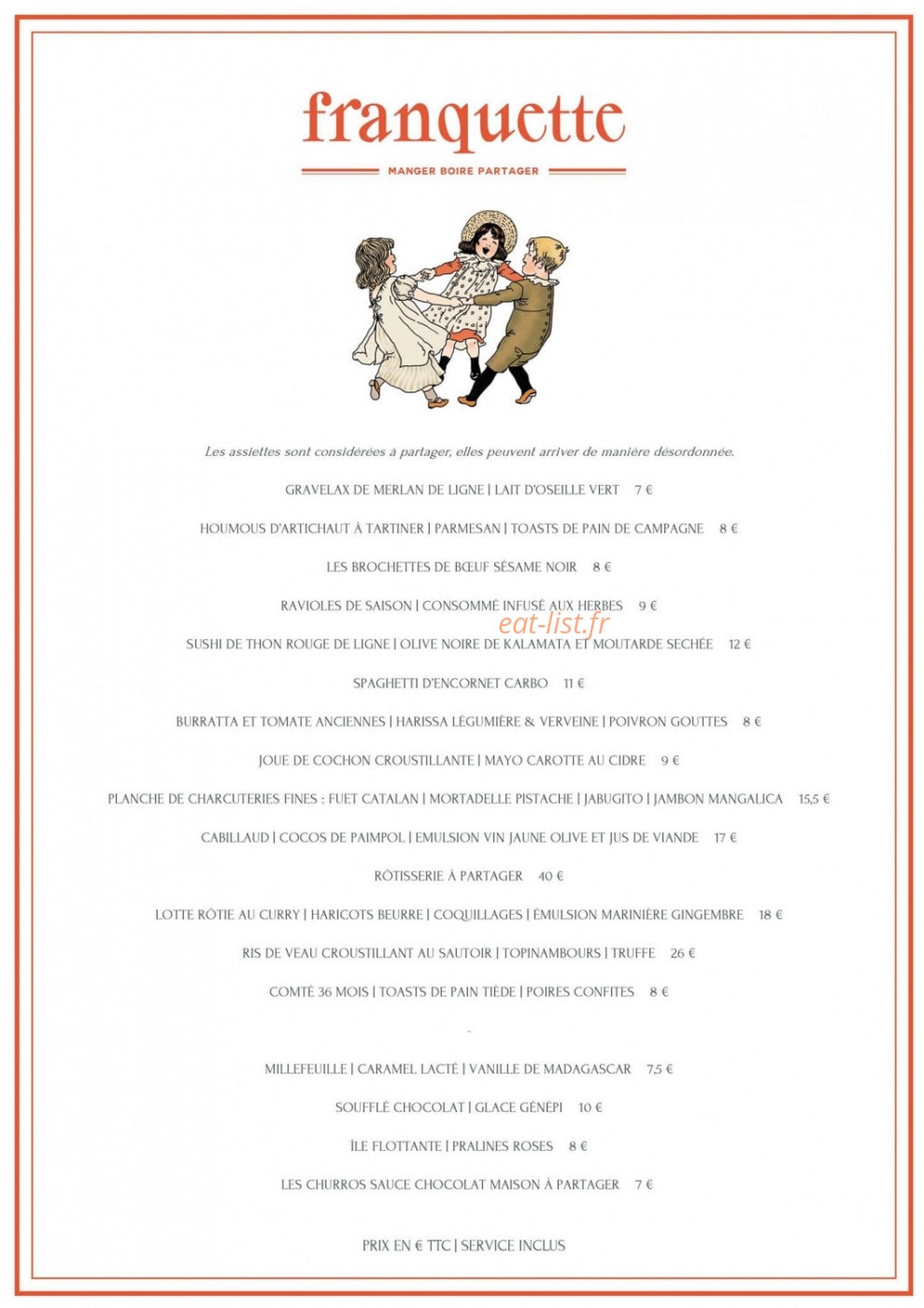 Franquette — carte page 1