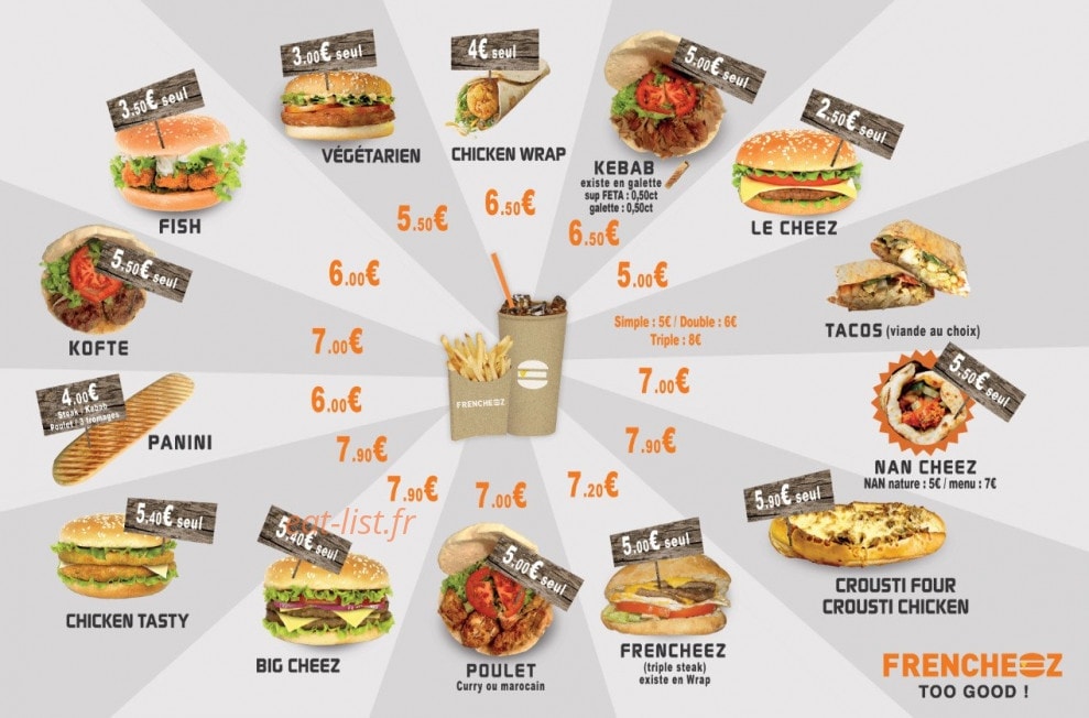 Frencheez — carte page 2