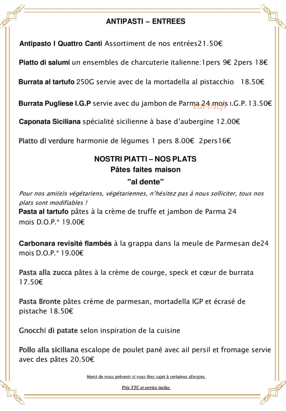 I Quattro-Canti — carte page 1