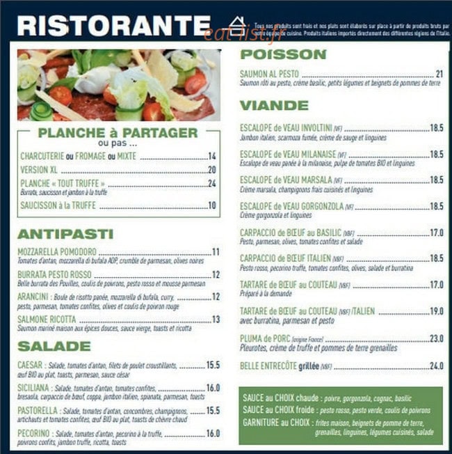 Il Basilico — carte page 2