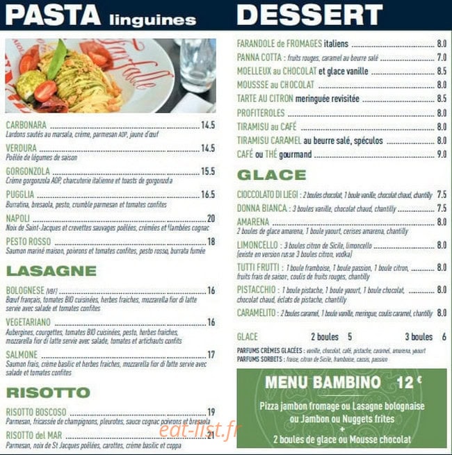 Il Basilico — carte page 5