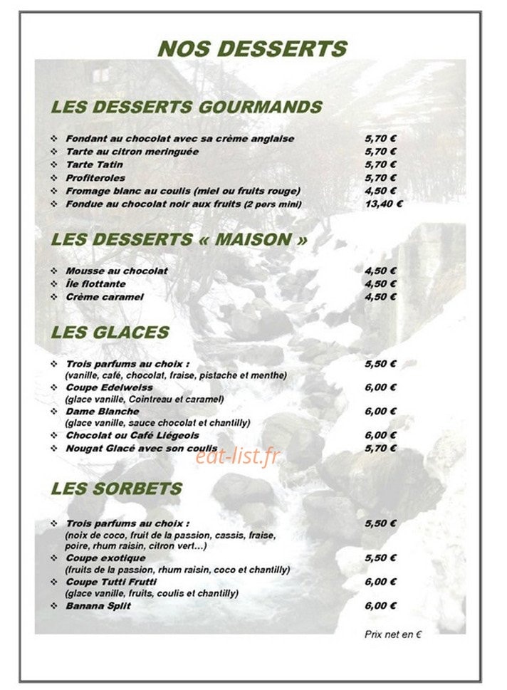 L'Edelweiss — carte page 6