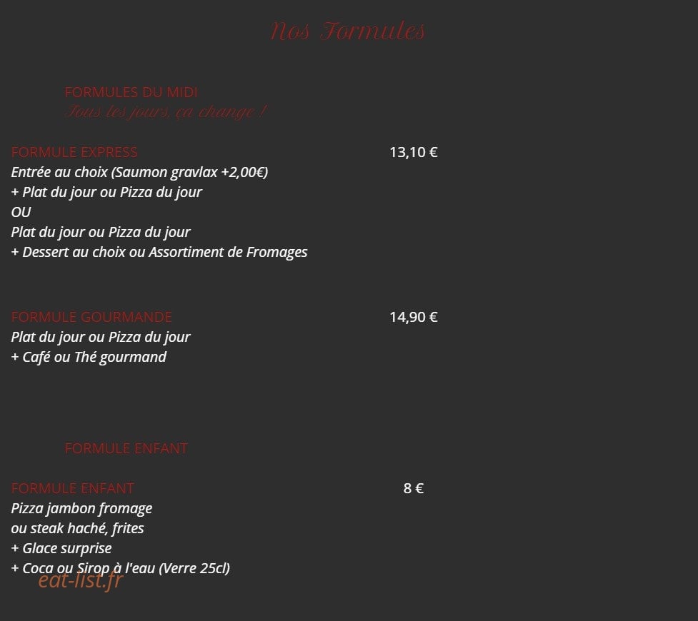La bonne adresse — carte page 10