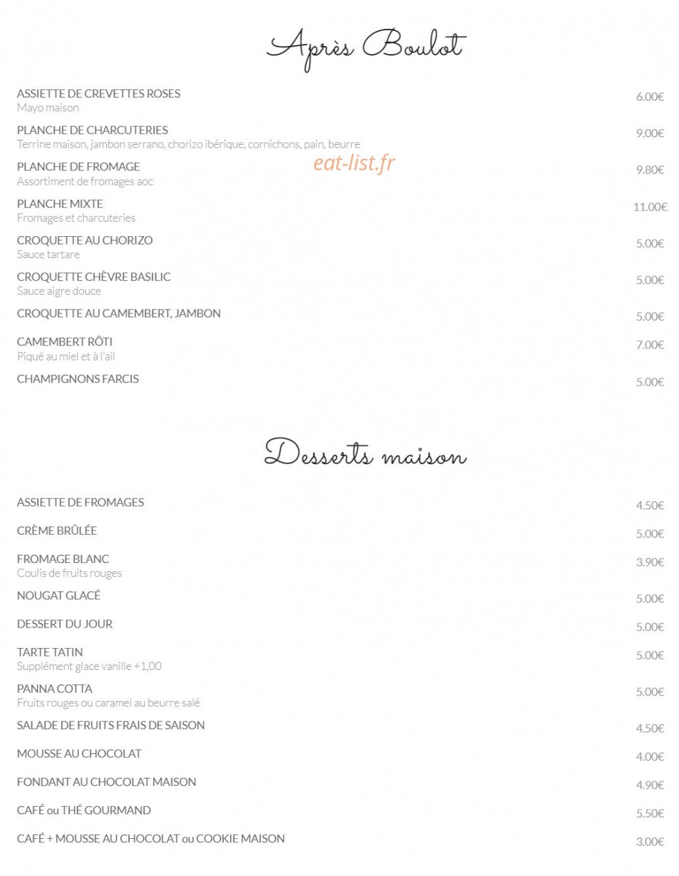 La Dalle — carte page 4