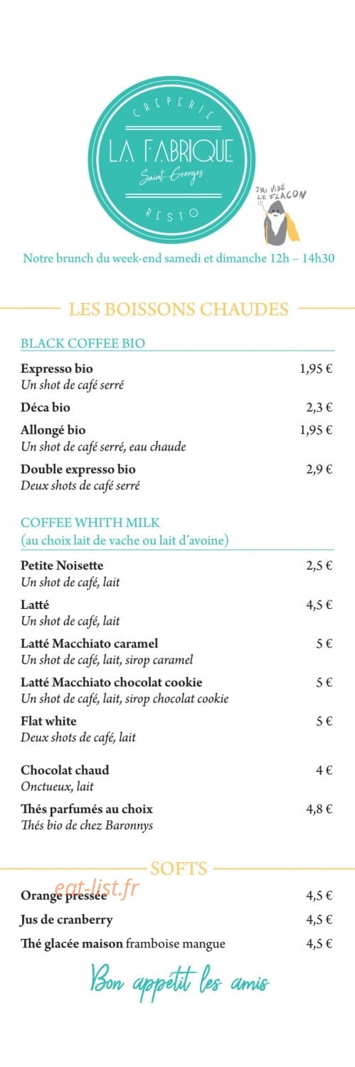 La fabrique — carte page 6