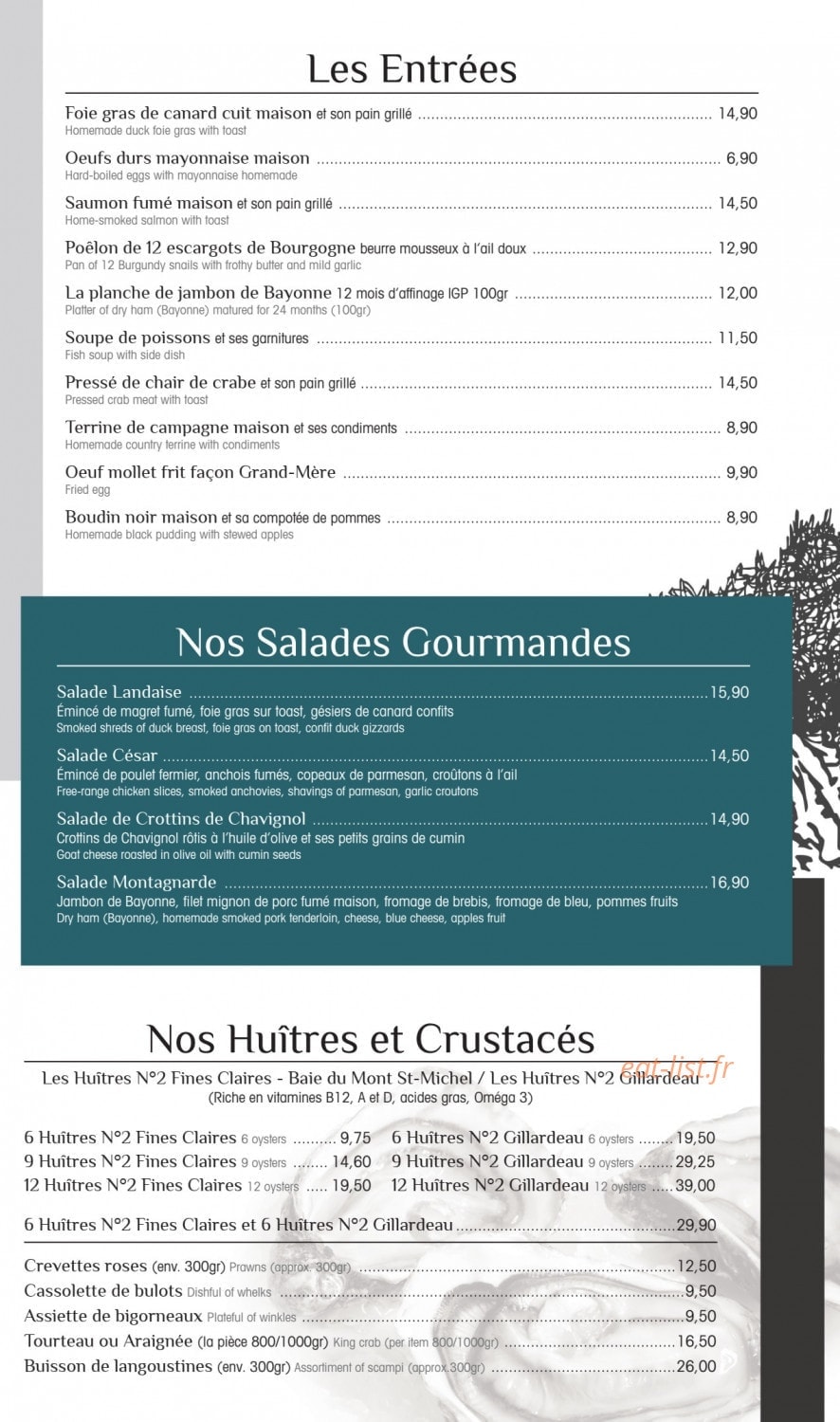 La Paix — carte page 2