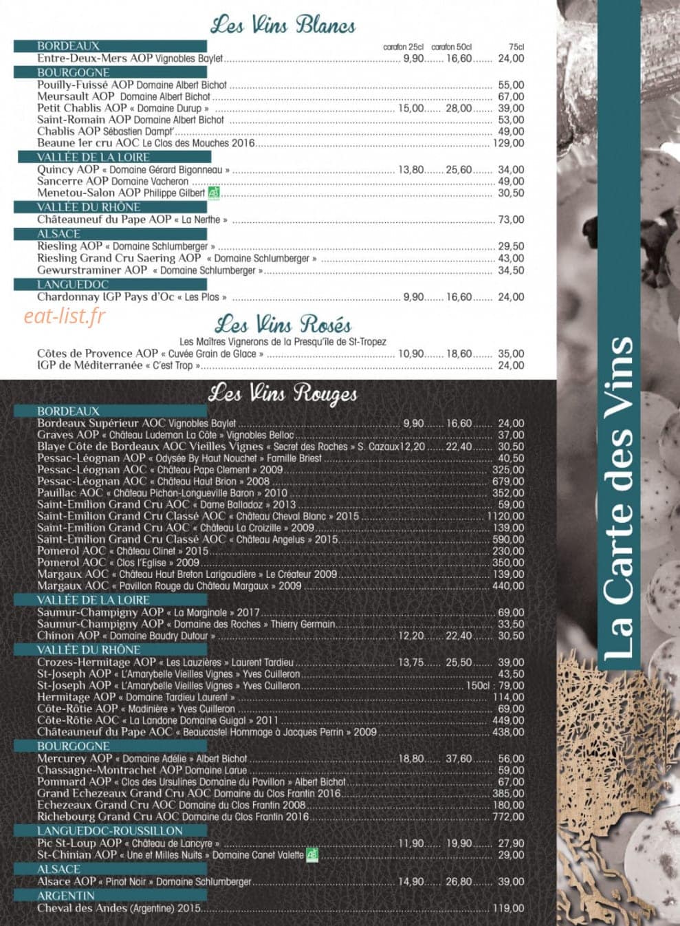 La Paix — carte page 7