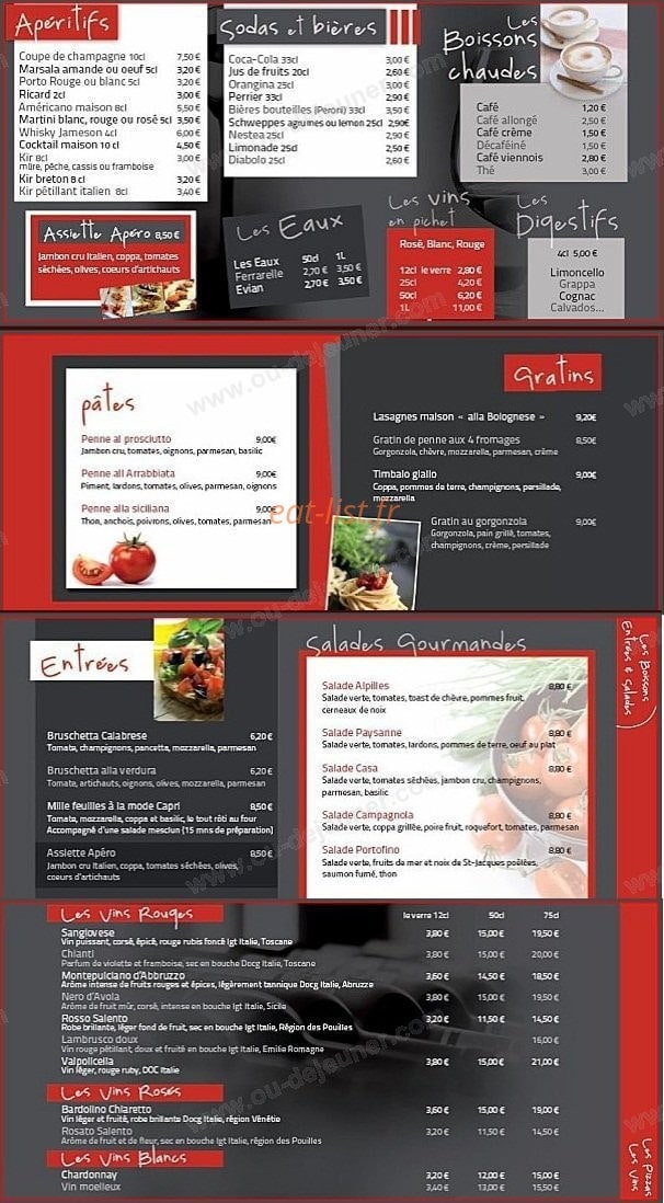 La Tomate — carte page 2