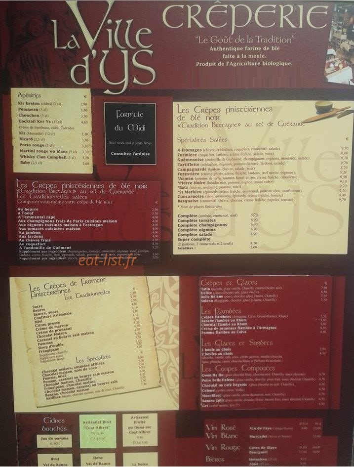 La Ville D'ys — carte page 1