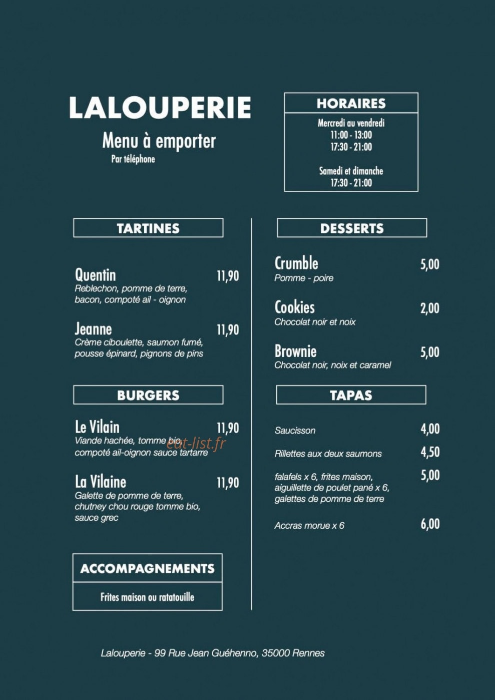 Lalouperie — carte page 1