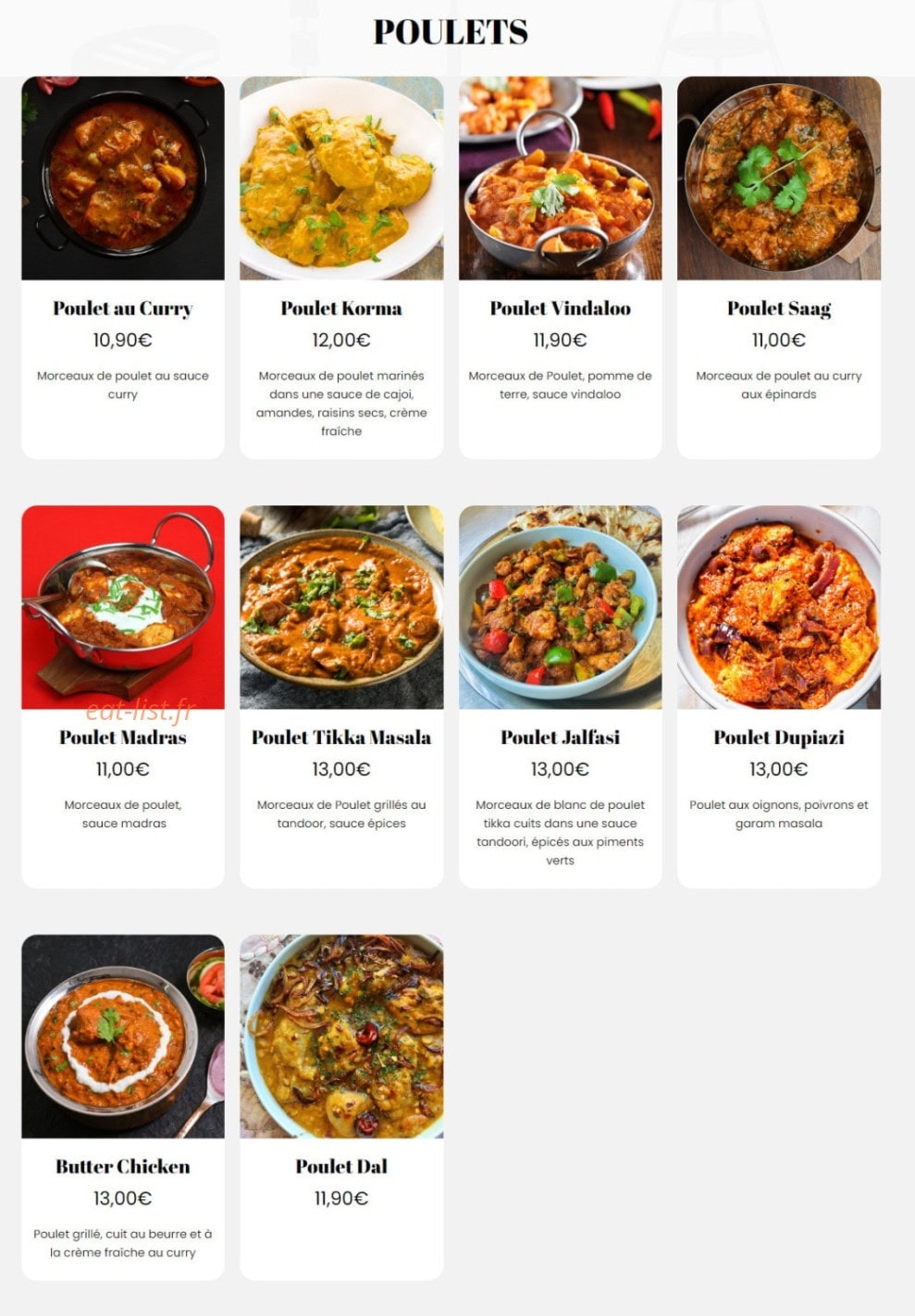 Le Bengal — carte page 7