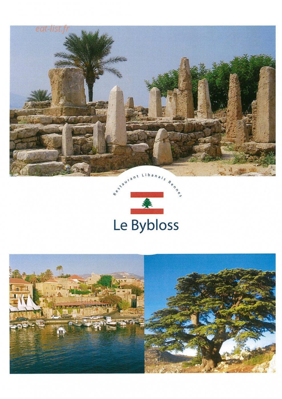Le byblos — carte page 1