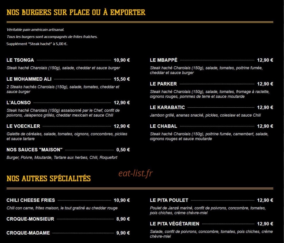 Le Café de Rennes — carte page 2