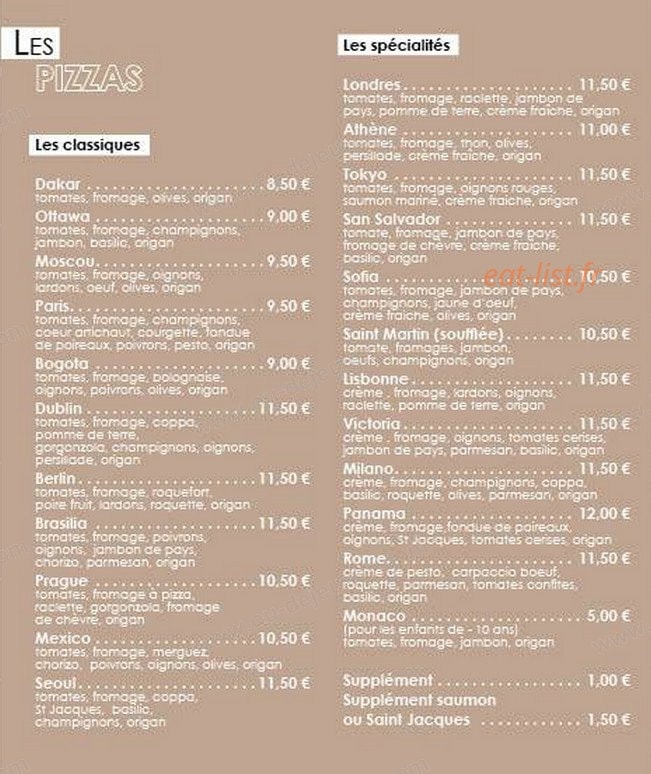 Le Coin Du Monde — carte page 2