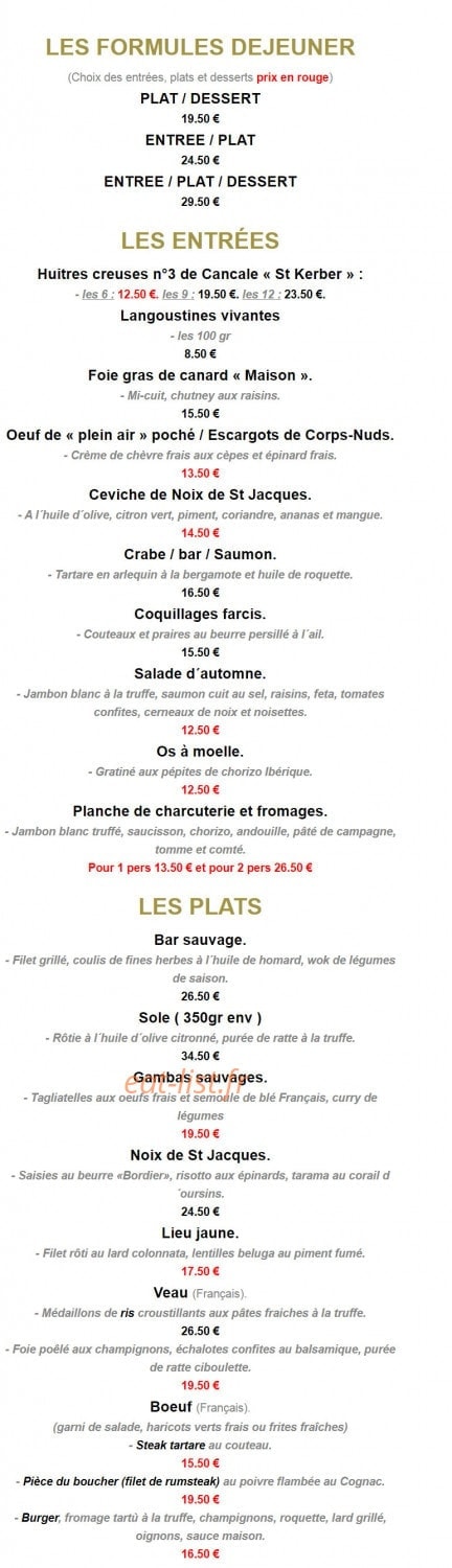 Le Galopin — carte page 1