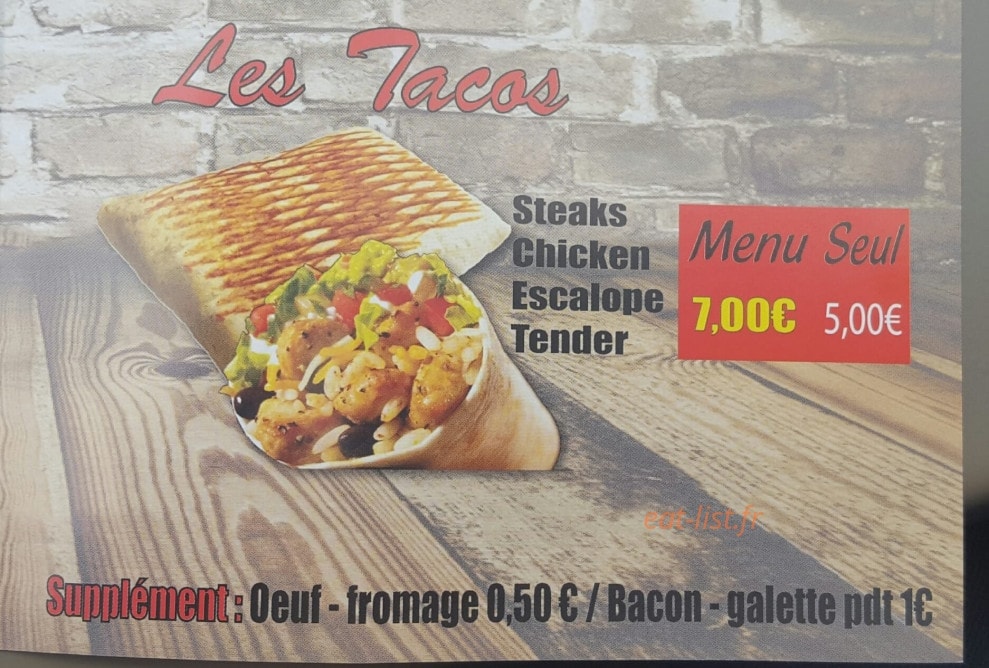 Le Mail Burger — carte page 2