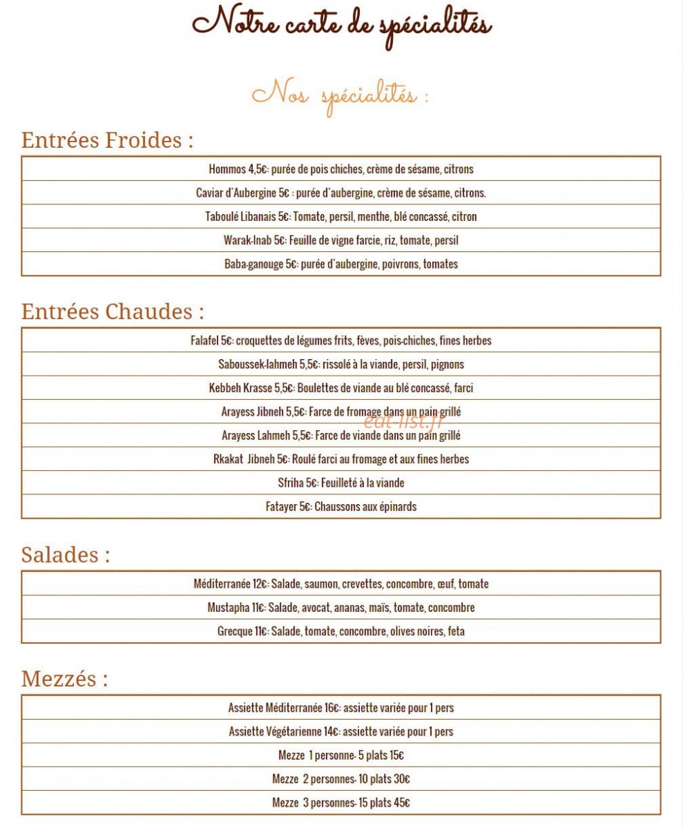 Le Méditerranée — carte page 1
