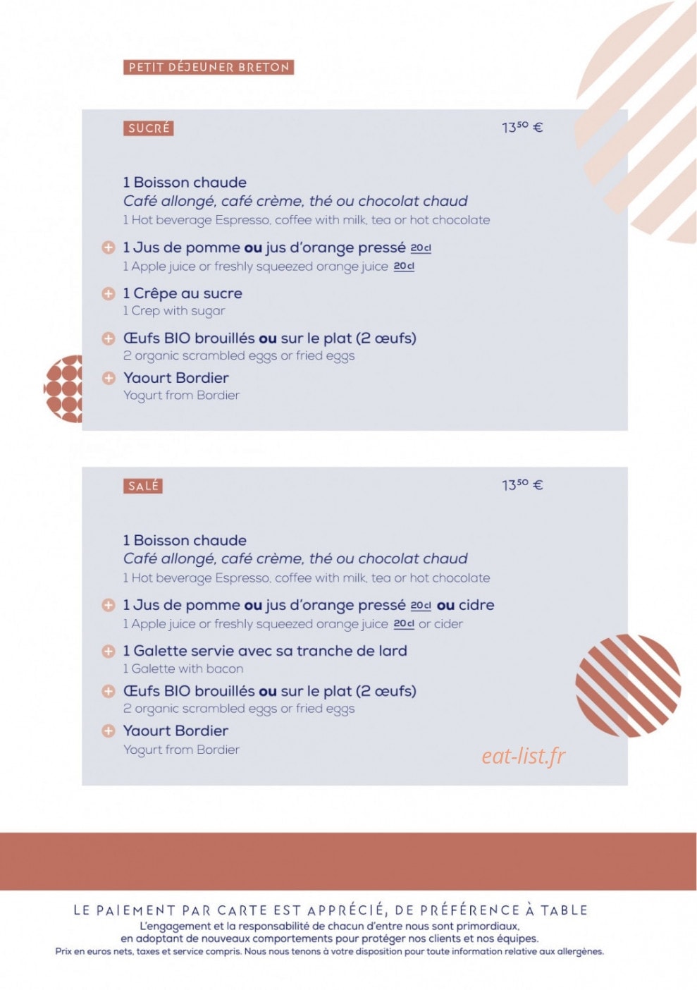 Le paris-brest — carte page 2