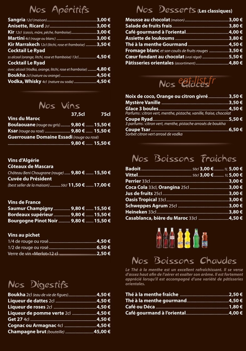 Le Ryad — carte page 4