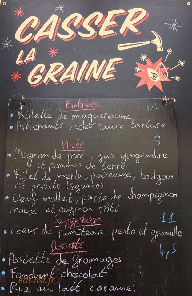 Le Saint Germain — carte page 1