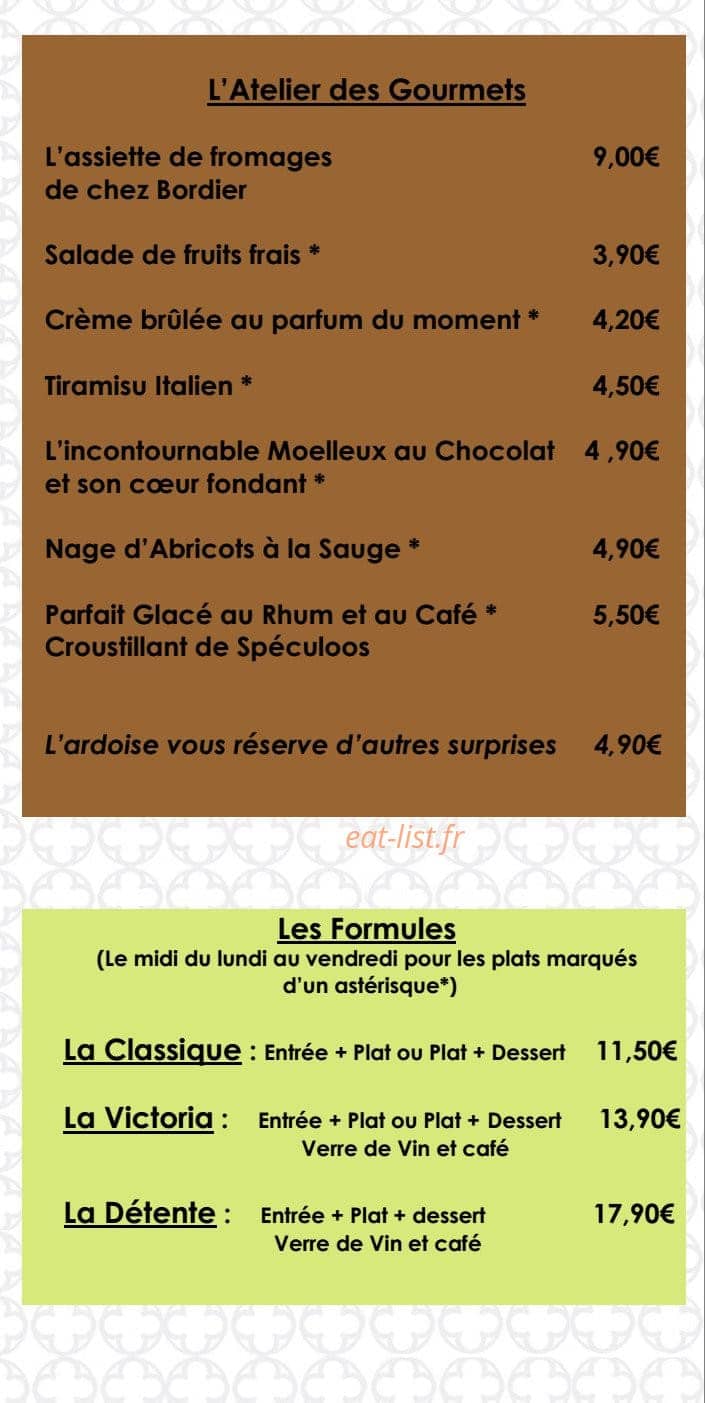 Le Victoria — carte page 3