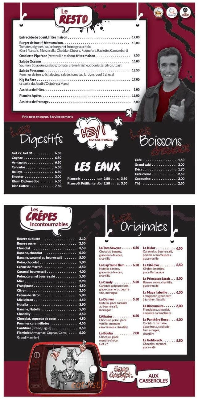 Les betises — carte page 2