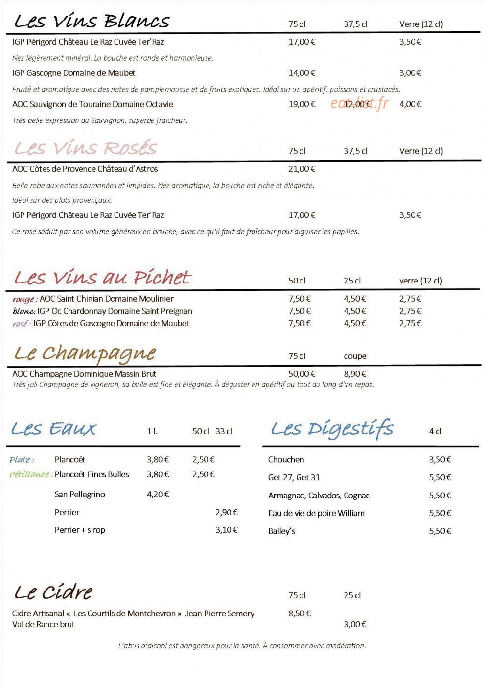 Les Loges — carte page 4