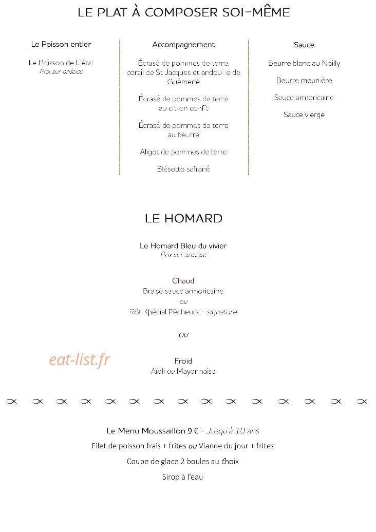 Les Pêcheurs — carte page 2