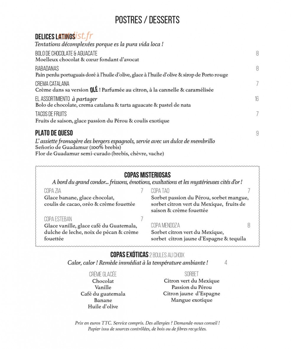 Loco Loca — carte page 3