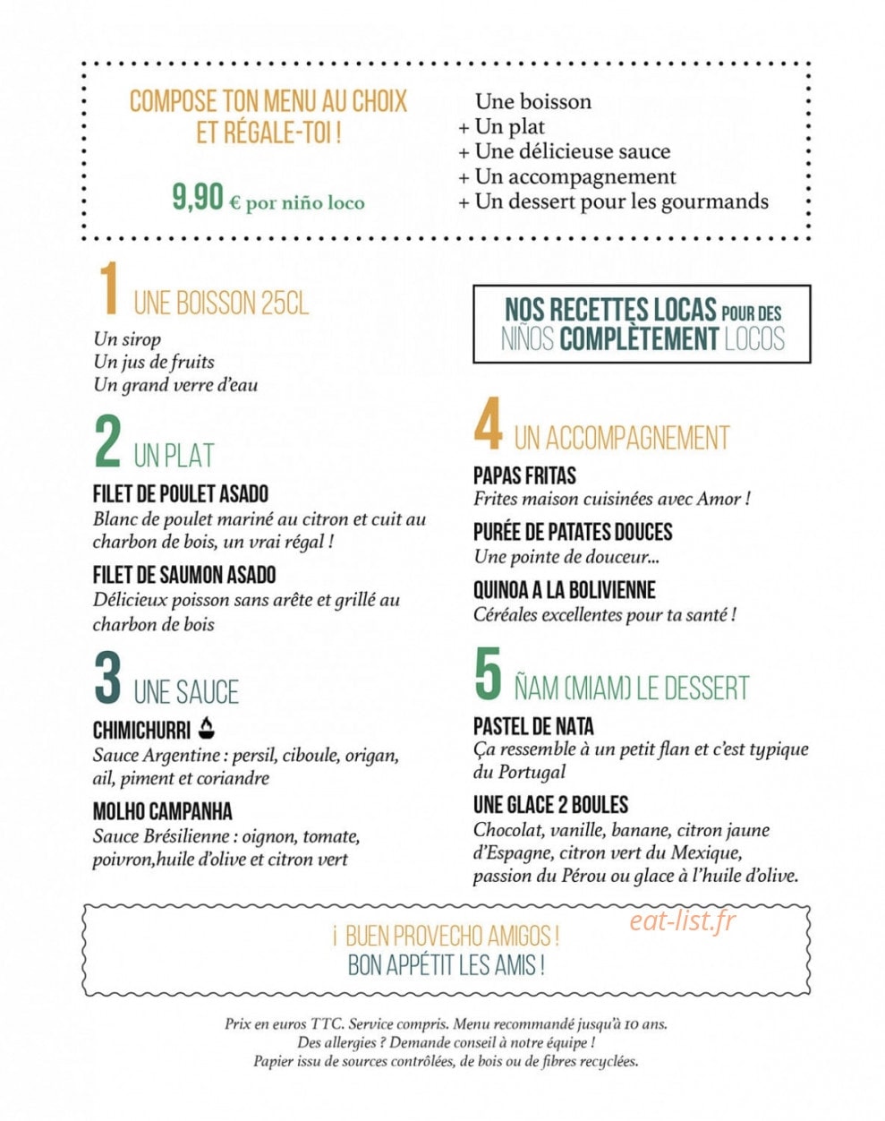Loco Loca — carte page 2