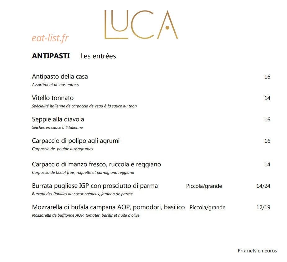 Luca — carte page 2