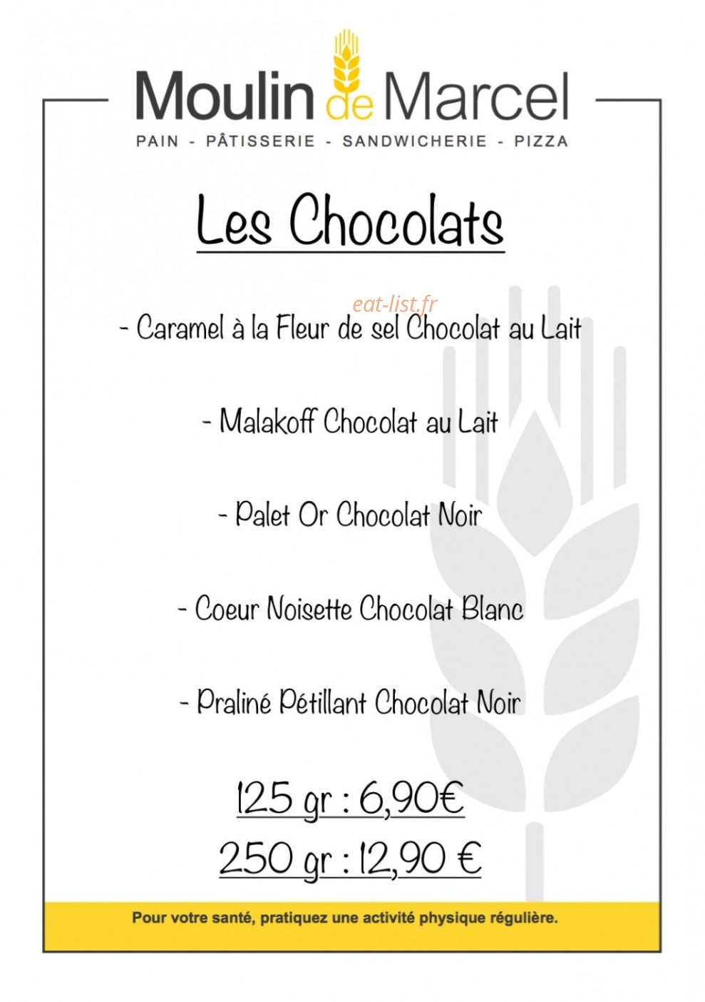 Moulin de Marcel — carte page 5