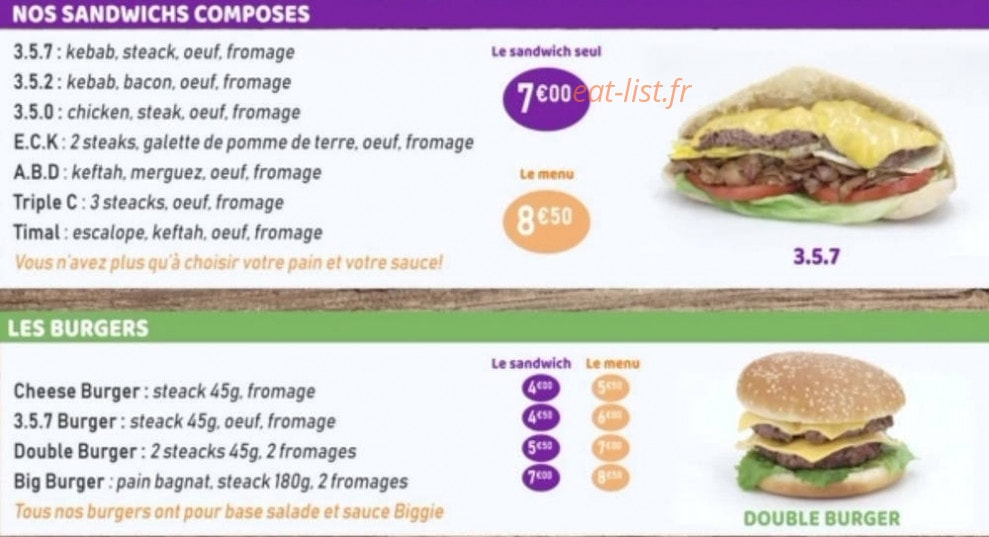 O'Bread — carte page 2