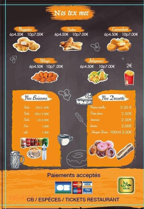 Ober food — carte page 3