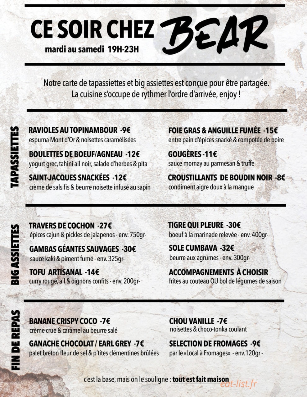 Oh my Bear — carte page 2
