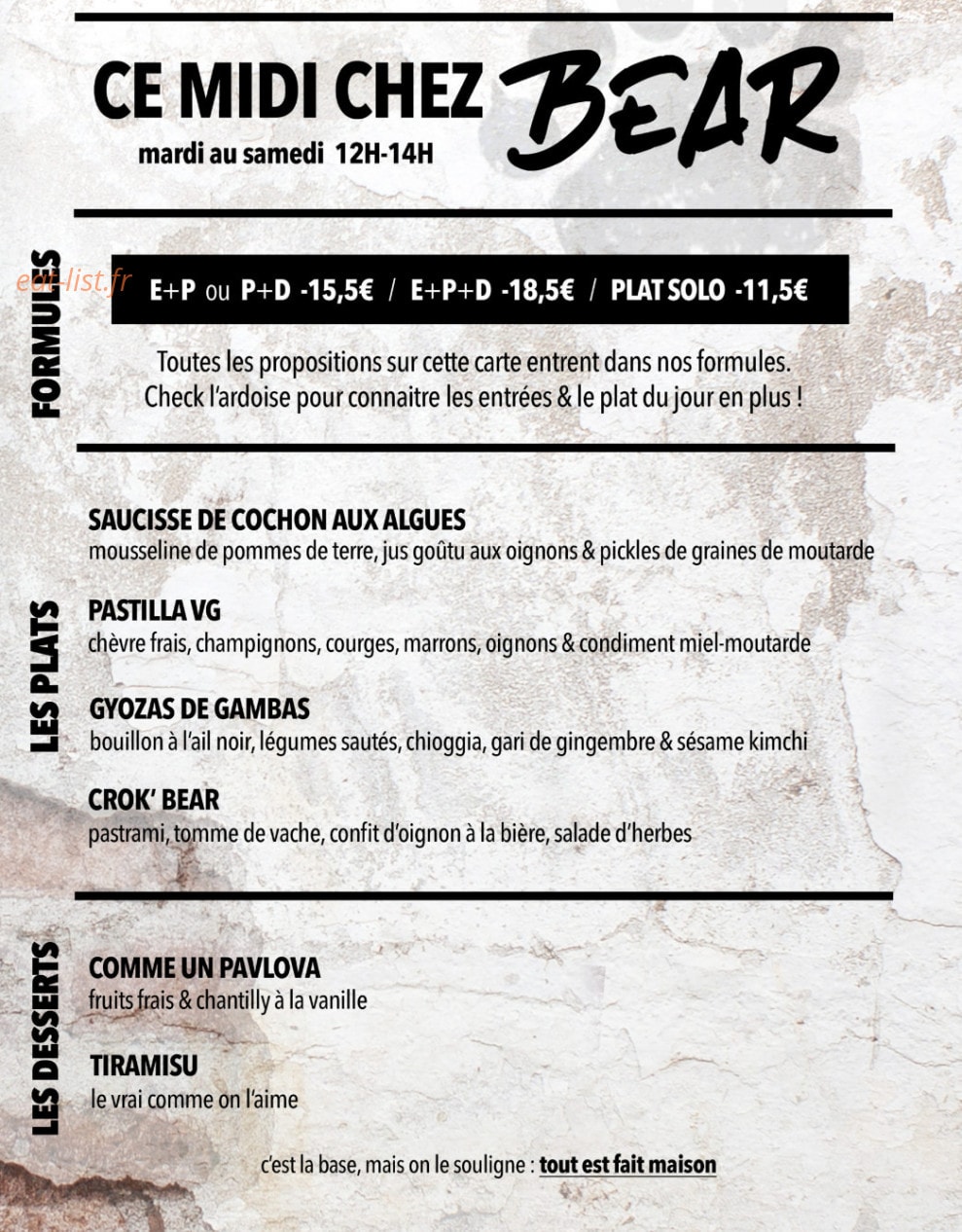 Oh my Bear — carte page 1