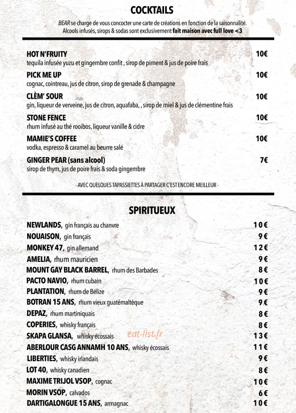 Oh my Bear — carte page 4