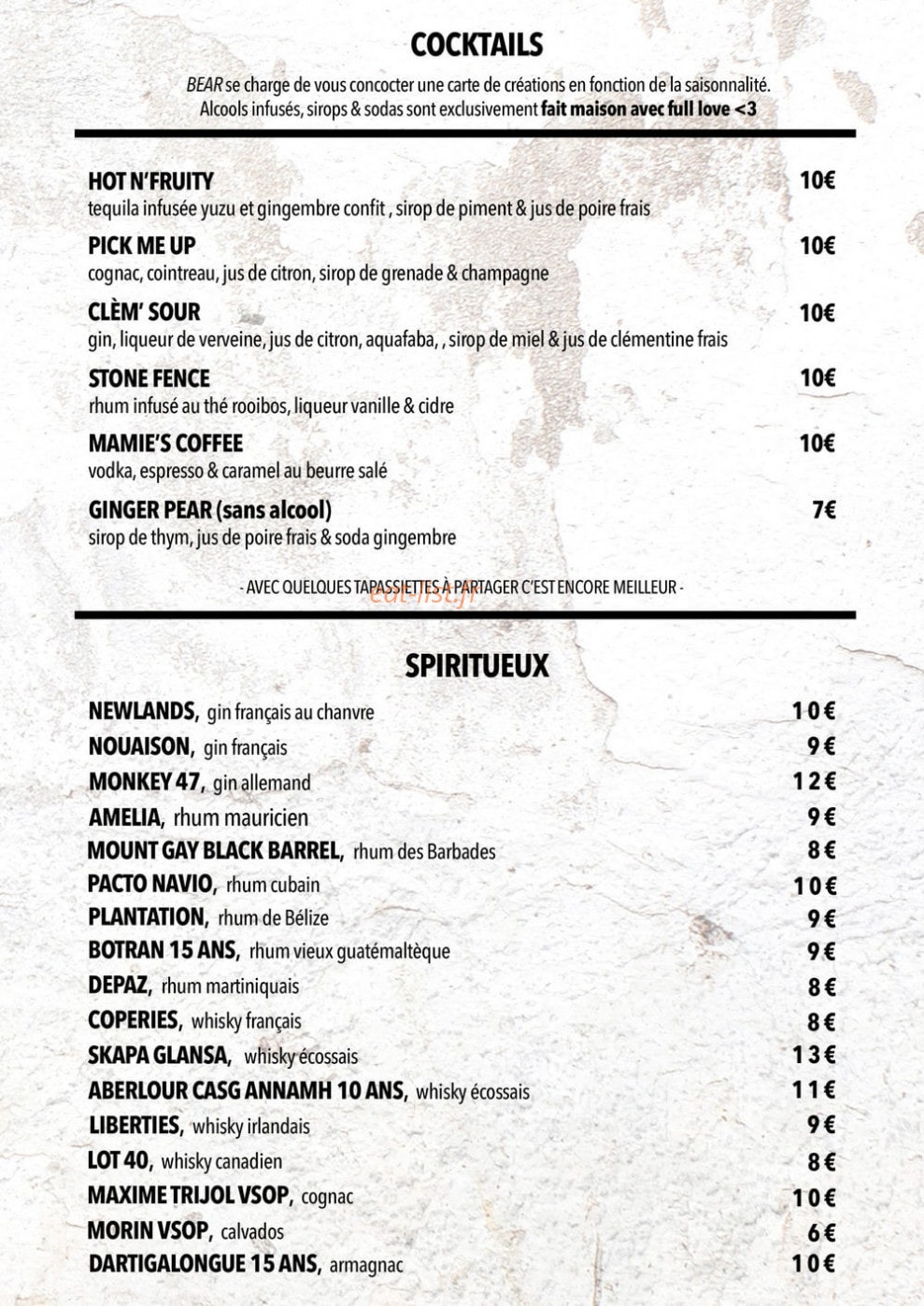 Oh my Biche — carte page 4