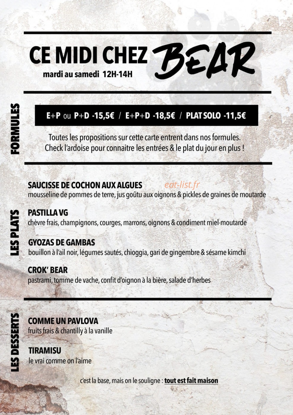 Oh my Biche — carte page 1