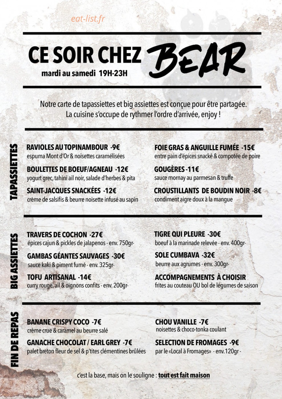Oh my Biche — carte page 2