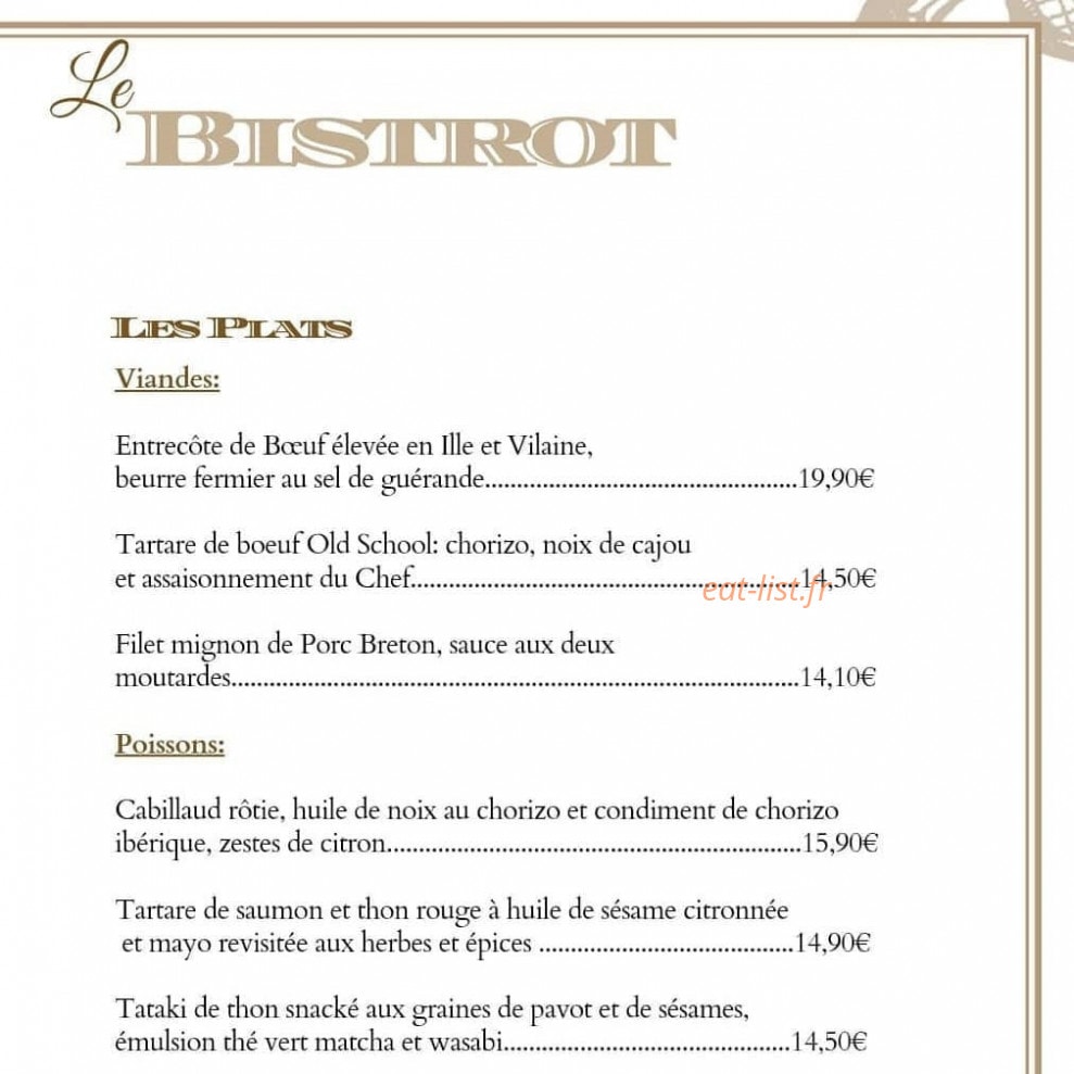Old School Café — carte page 2