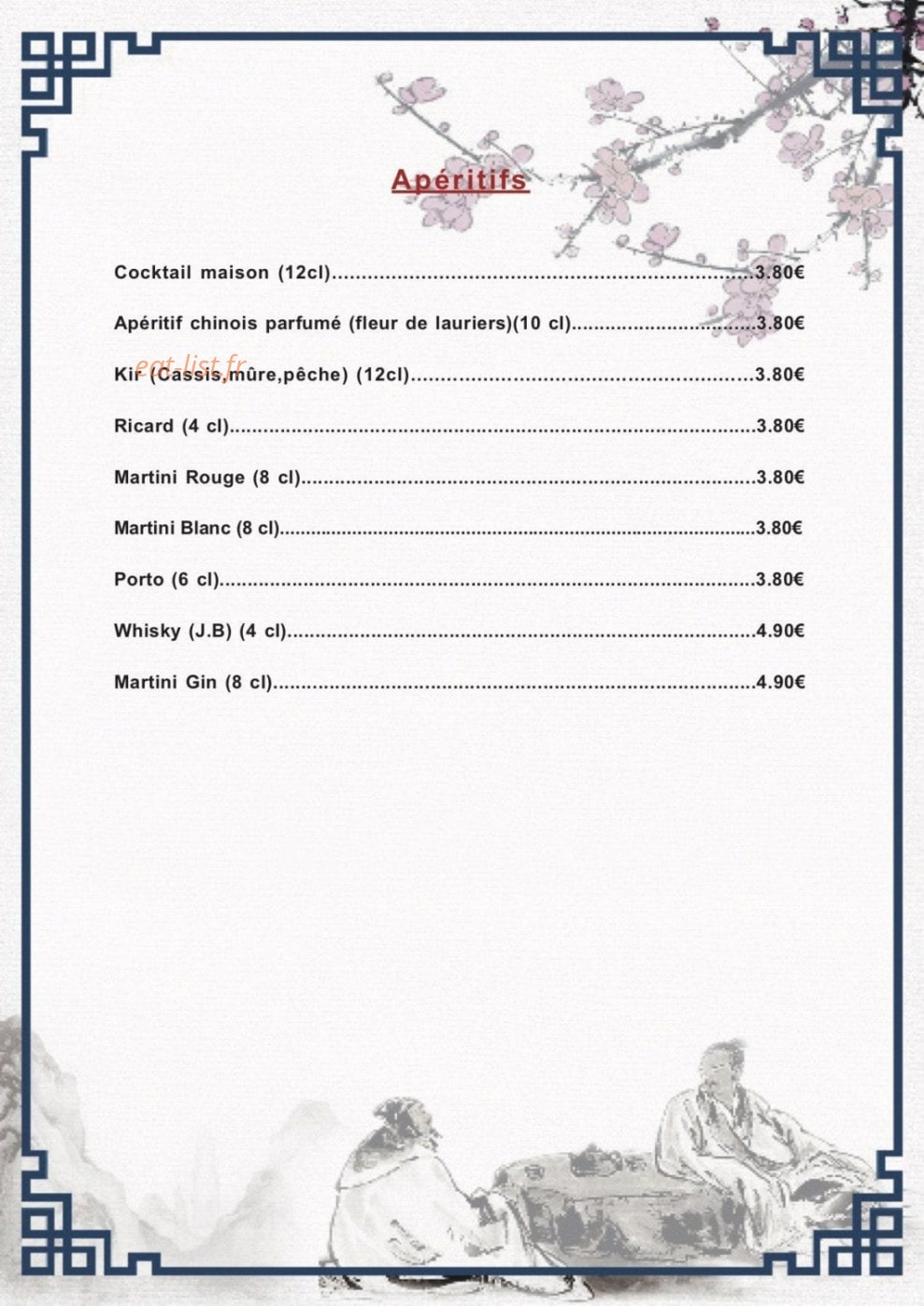 Palais de Chine — carte page 3