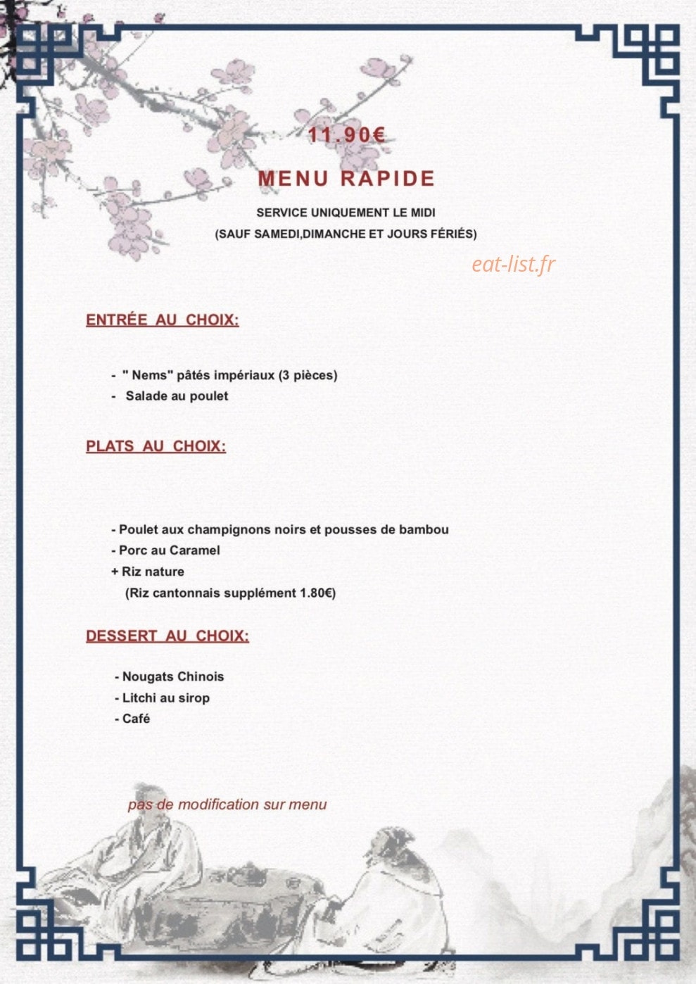 Palais de Chine — carte page 4