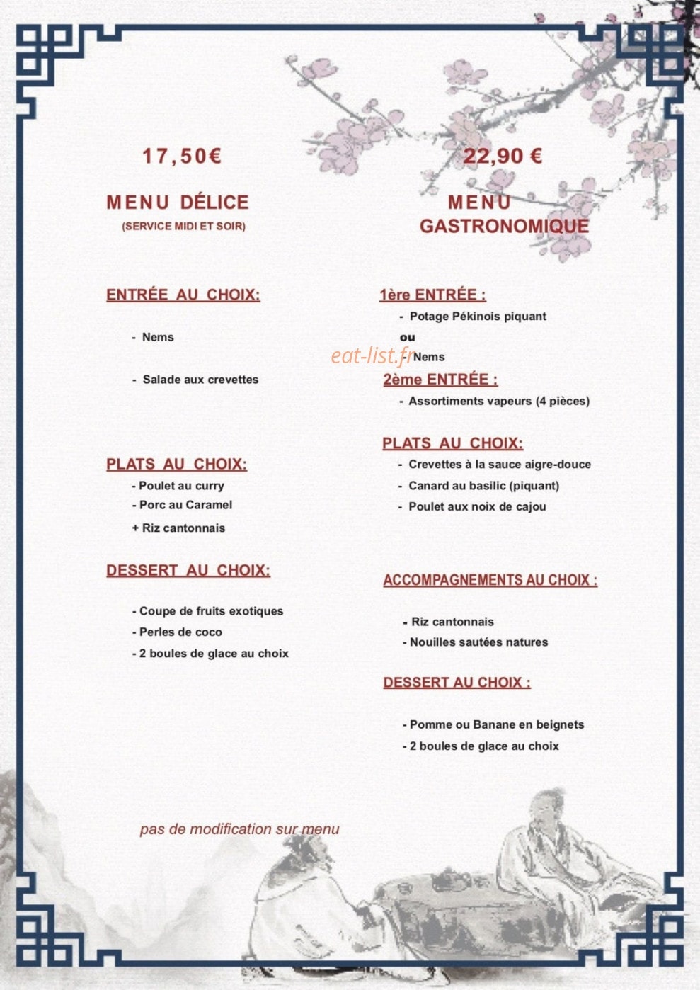 Palais de Chine — carte page 5