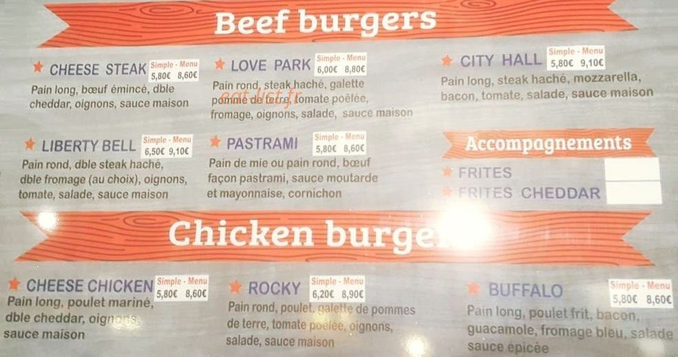 Philly's — carte page 2